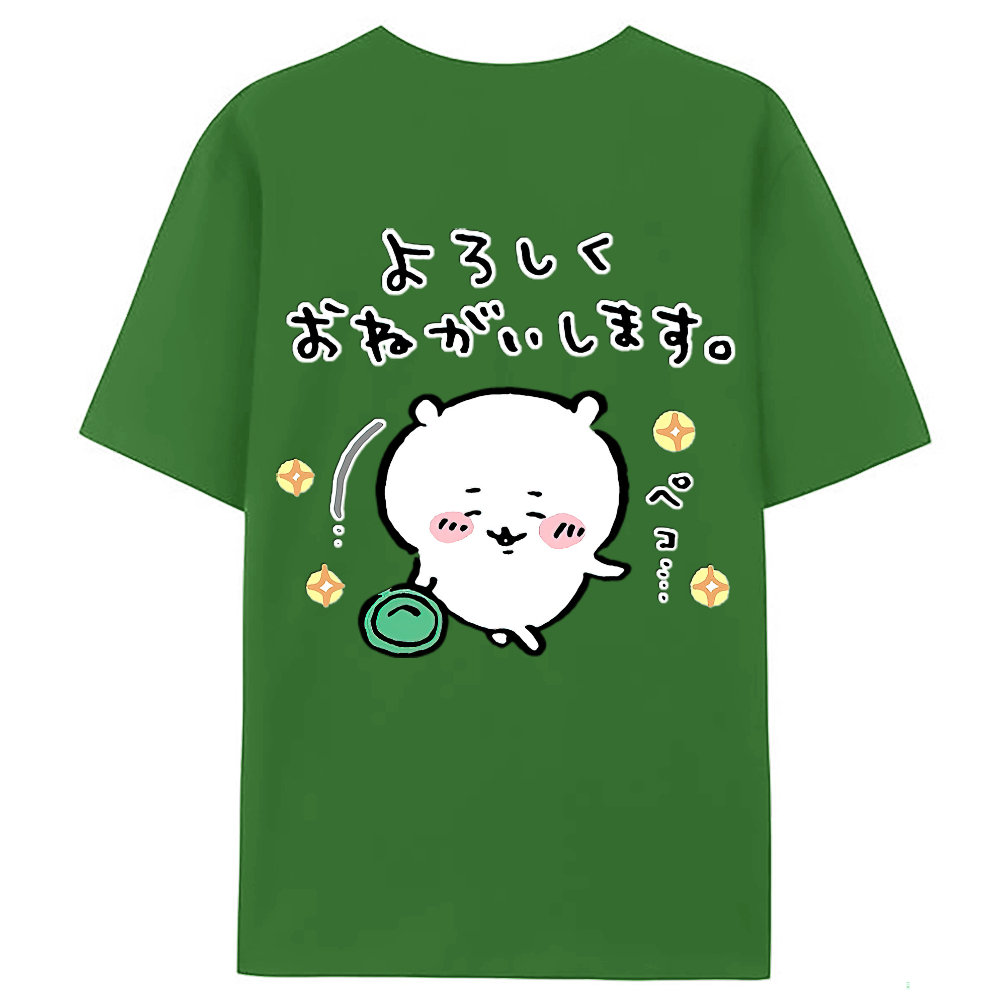 （画像用） ちいかわ ちいかわ Chii-kawa chiikawa レディース半袖Tシャツ(バックプリント)